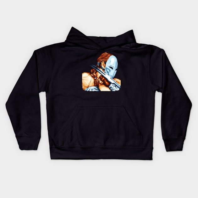 Masked Matador Kids Hoodie by rosposaradesignart